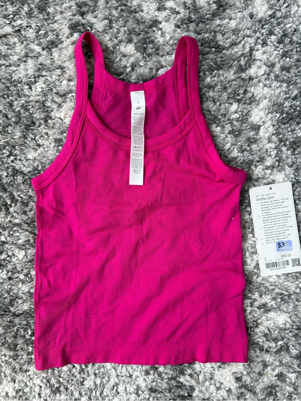 Lululemon Swiftly Cami Tank Top